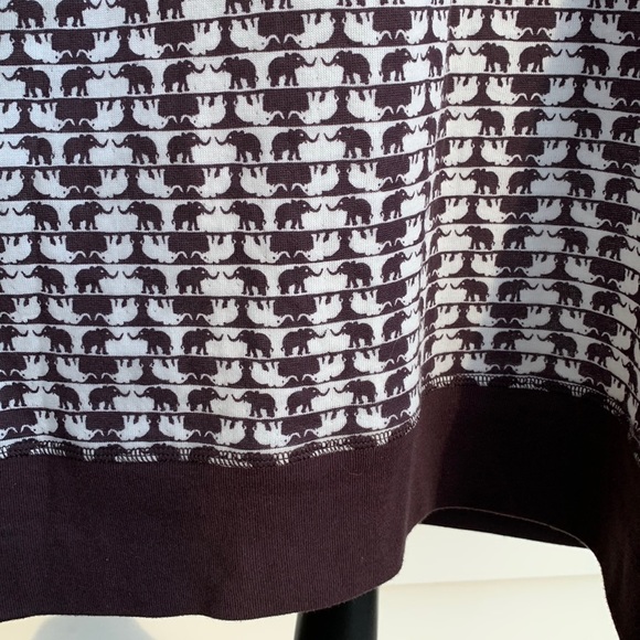 Womens elephant print Jane & Bleeker sweater or sweater dress - Picture 4 of 11